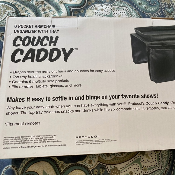 Couch Caddy- new in box - Picture 2 of 5